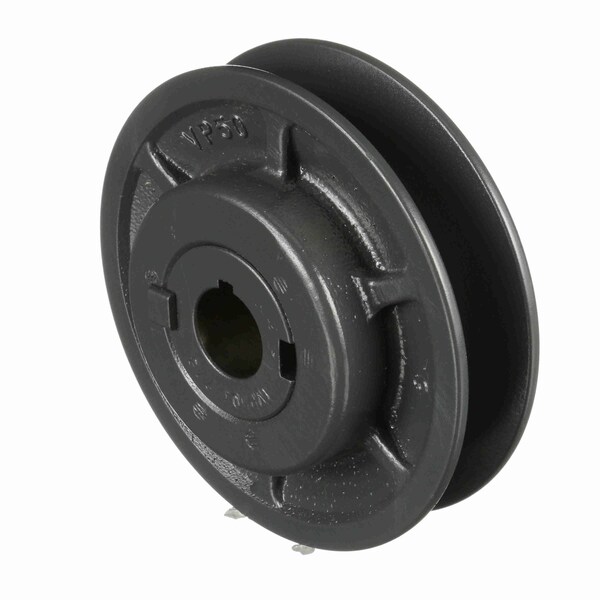 1 Groove Cast Iron Finish Bore Fhp Variable Pitch Sheave, 1VP50X7/8